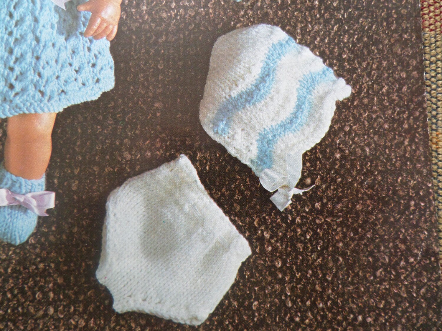 Knitting Pattern Dolls Clothing to Fit a Tiny Tears Size Doll Etsy UK