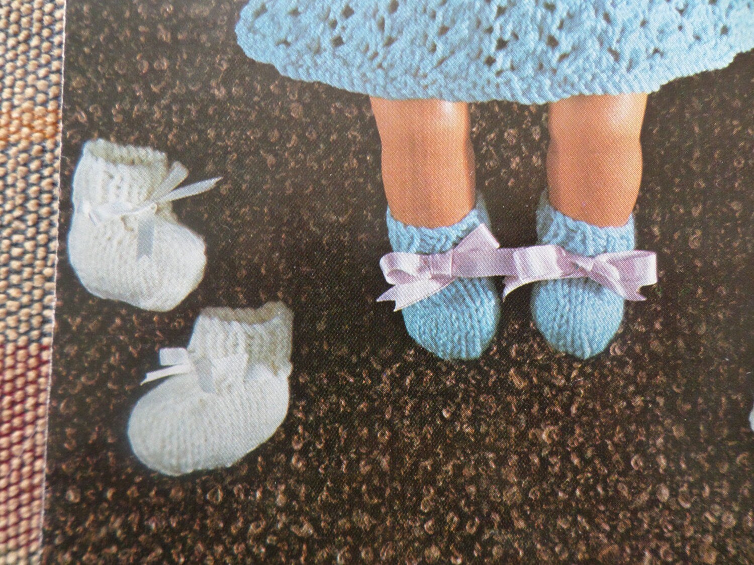 Knitting Pattern Dolls Clothing to Fit a Tiny Tears Size Doll DK Vintage Etsy UK