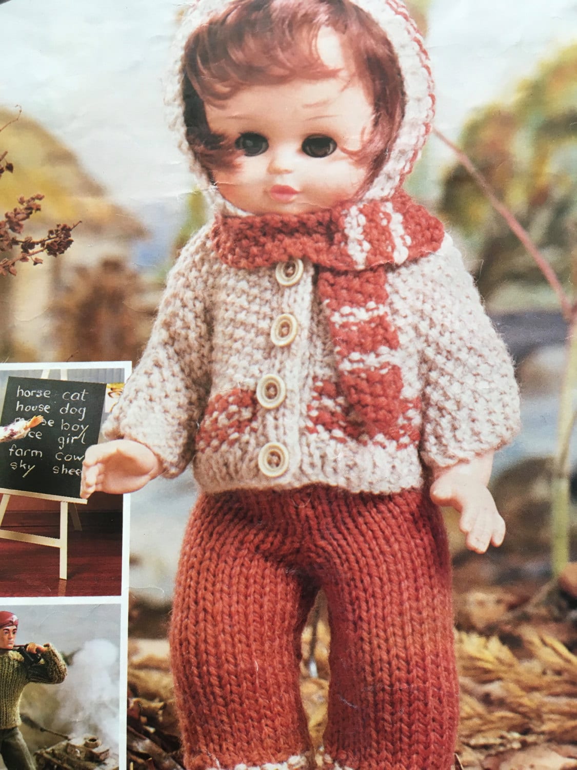Knitting Pattern Dolls Clothing to Fit 9.516 Dolls Etsy UK