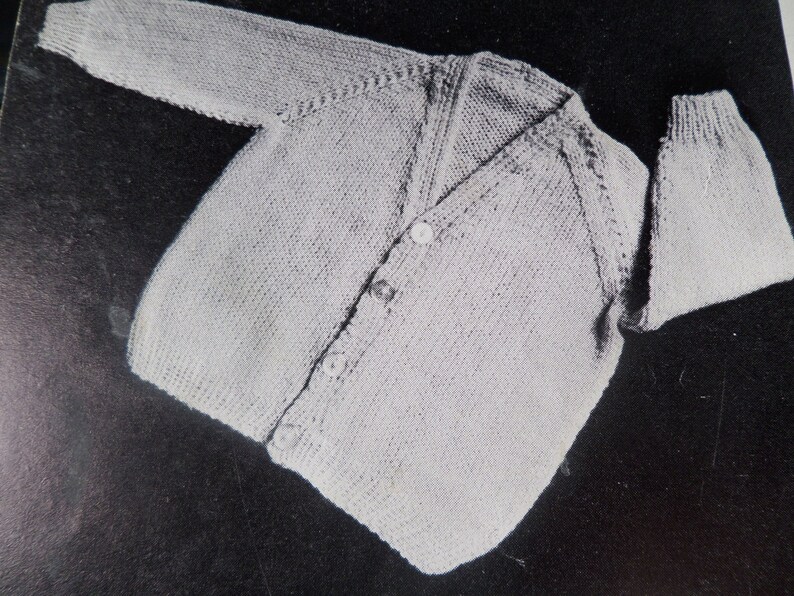 Knitting Crochet Pattern Book Outfits Cardigans Jumpers Etc Etsy UK