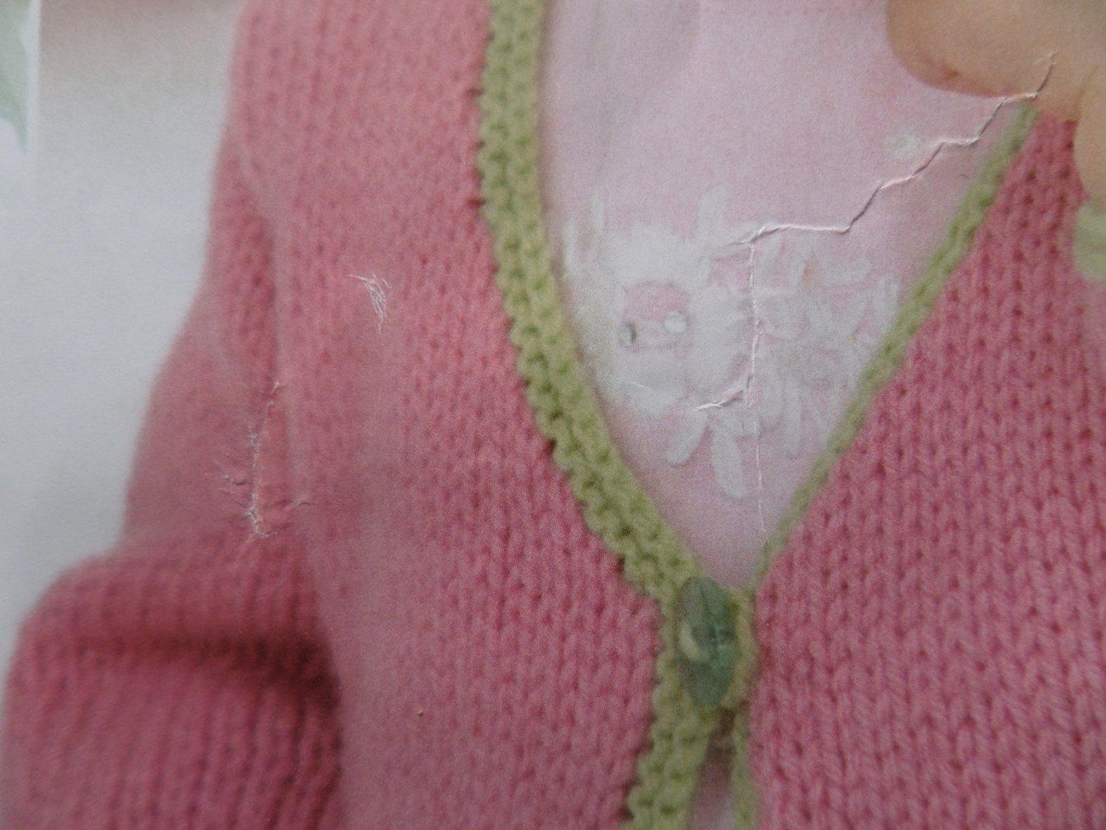 Knitting Pattern Baby Children Cardigan and Booties DK 0-7 - Etsy UK