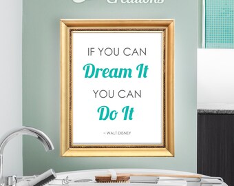 Inspirational Typography Illustration, wall art decor, bedroom, dorm room decor, INSTANT DOWNLOAD, Motivational typography wall art decor