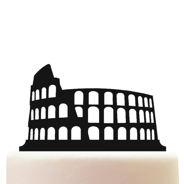 Acryl Colosseum Kolosseum Antikes Rom Flavian Cake Topper