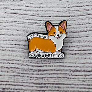 Corgihond (het leven is kort, mijn benen ook)