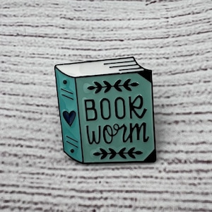 Bookworm Pin