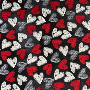 Chalked Hearts bow/ boys bow tie/ dog bow tie/ pet bandana