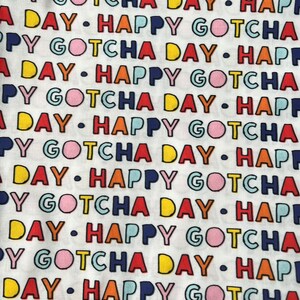 Happy Gotcha Day bow/ boys bow tie/ dog bow tie/ pet bandana