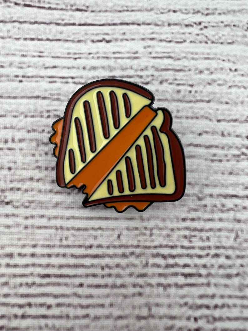 Grilled Cheese Pin - Etsy