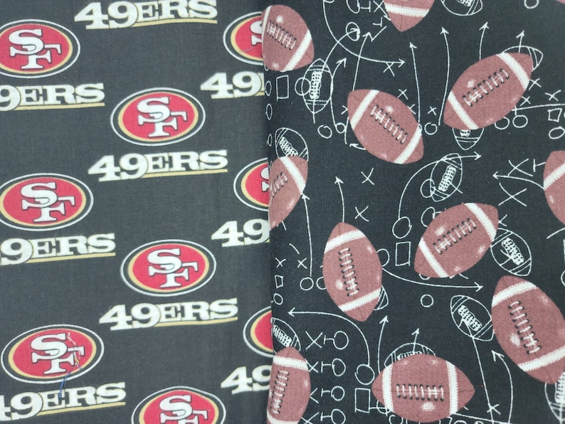 Reversible SF 49ers Bandana - Etsy