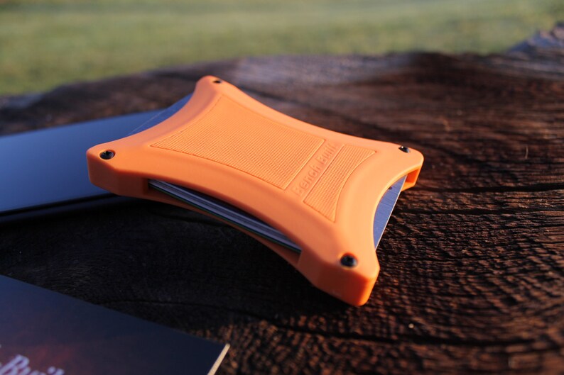 best wallet for men The Perfect Wallet Orange Minimalist Wallet The best wallet Designer wallet Designer wallets