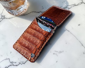 Custom Crocodile & Ostrich Leg Billfold