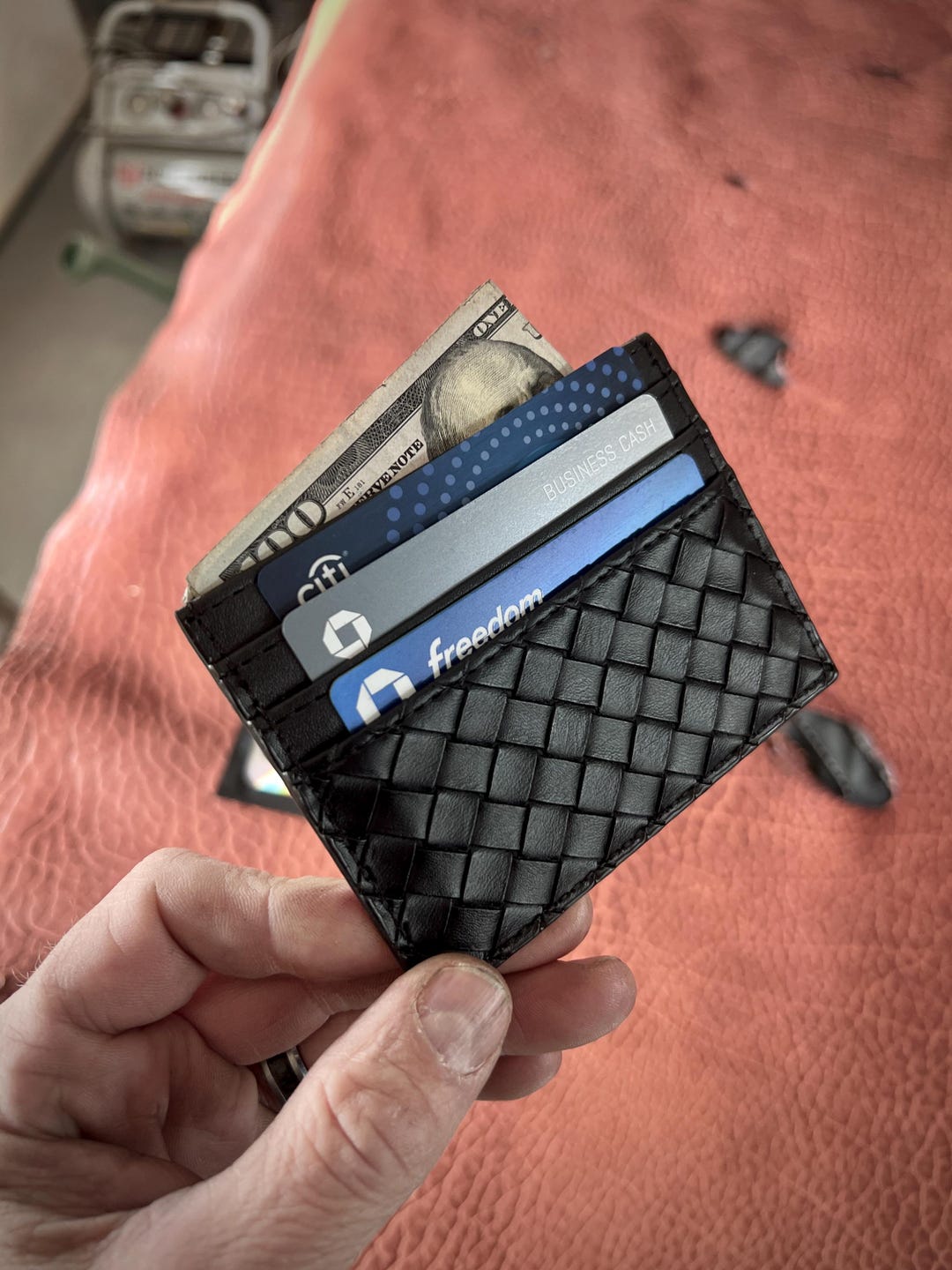 Bench Built Minimalist Wallet Card Holder Handmade Wallet Front Pocket ...