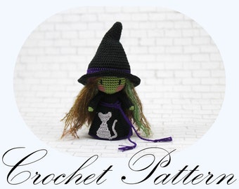 Noemi, the Forest Witch: Crochet Pattern, Amigurumi Pattern (English Only)