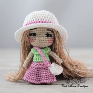 AMIGURUMI PATTERN: Little Miss Sophie English Only US Terminology image 4