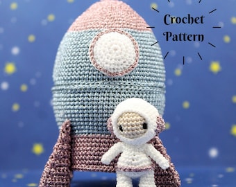 Astronaut Millie: Crochet Pattern, Amigurumi Tutorial, Instant Download (ENGLISH ONLY)