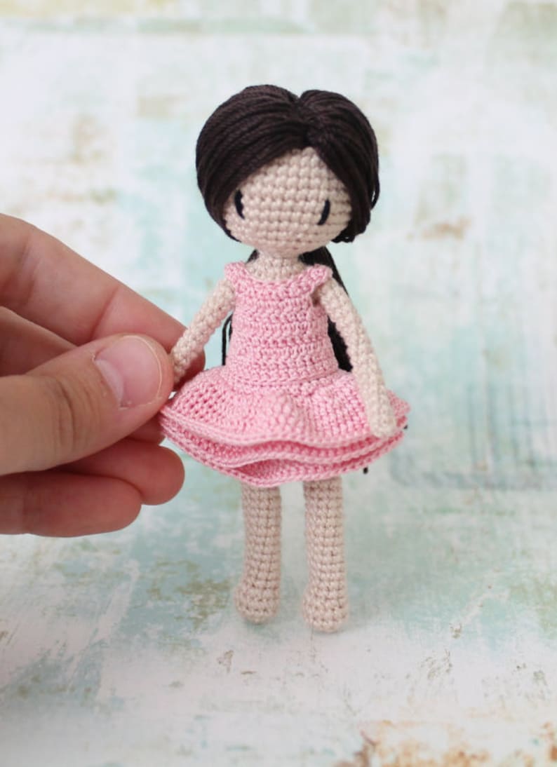 Crochet Pattern: Crochet Doll Pattern, Amigurumi Doll, Crochet Amigurumi ENGLISH ONLY image 3