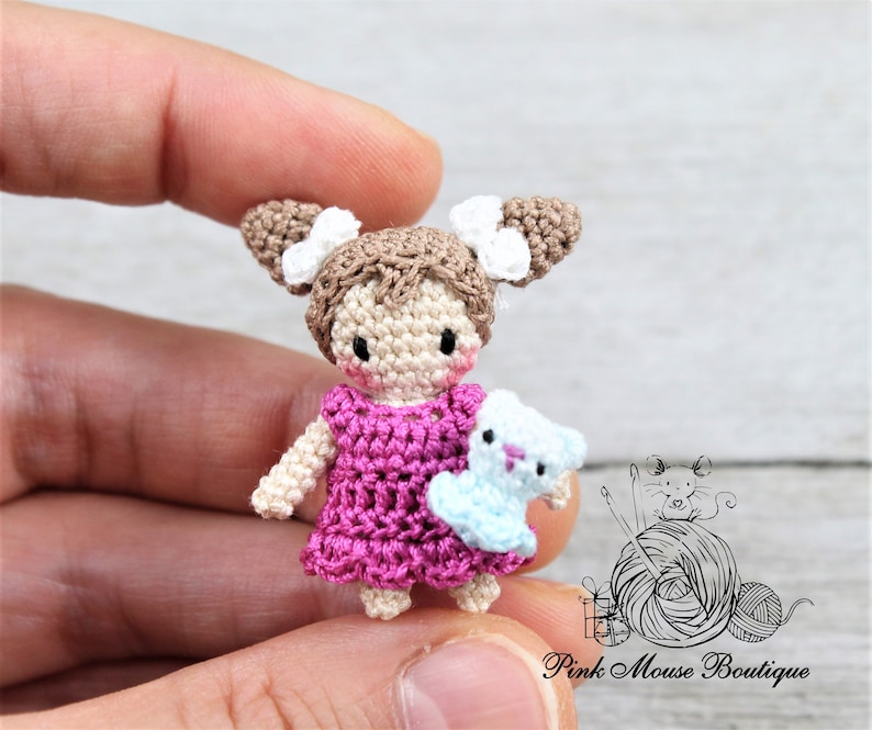CROCHET TOY PATTERN: Emma and Her Dollhouse English Only image 10