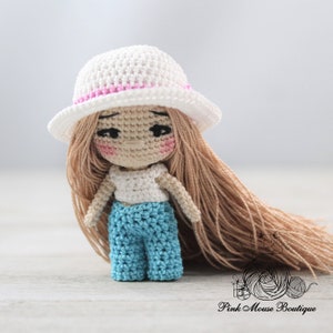 AMIGURUMI PATTERN: Little Miss Sophie English Only US Terminology image 7