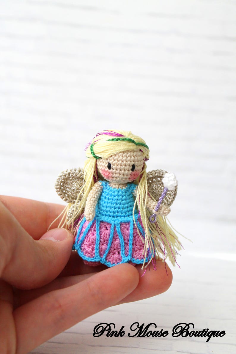 CROCHET PATTERN: Amigurumi Fairy, Crochet Fairy, Fairy Pattern, Crochet Pattern, Fairy Crochet Doll English Only image 9