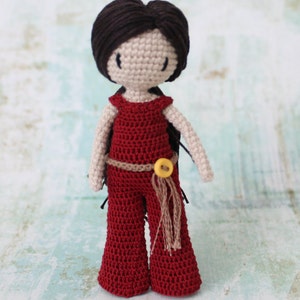 Crochet Pattern: Crochet Doll Pattern, Amigurumi Doll, Crochet Amigurumi ENGLISH ONLY image 4
