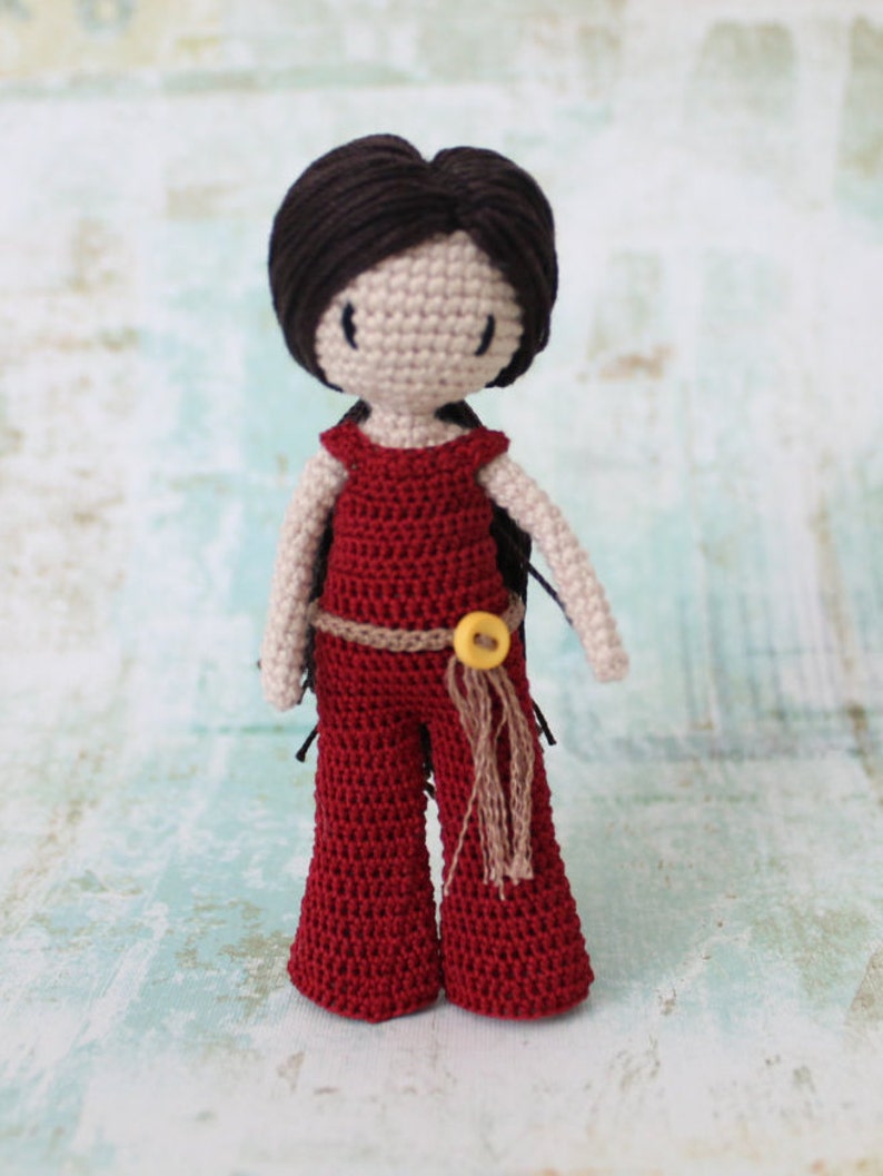 Crochet Pattern: Crochet Doll Pattern, Amigurumi Doll, Crochet Amigurumi ENGLISH ONLY image 4