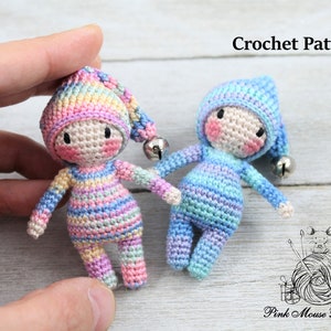 Amigurumi PATTERN: Crochet Waldorf Elf  (English Only)