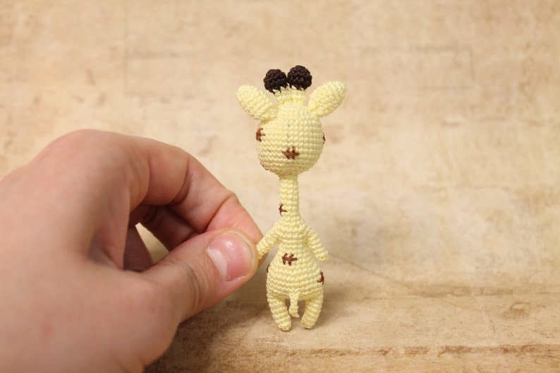 MOTIF : girafe amigurumi, animal au crochet, motif amigurumi (en anglais uniquement) image 4