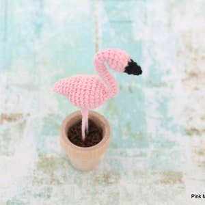 PATTERN: Crochet Flamingo, Flamingo Pattern, Amigurumi Pattern English Only image 4