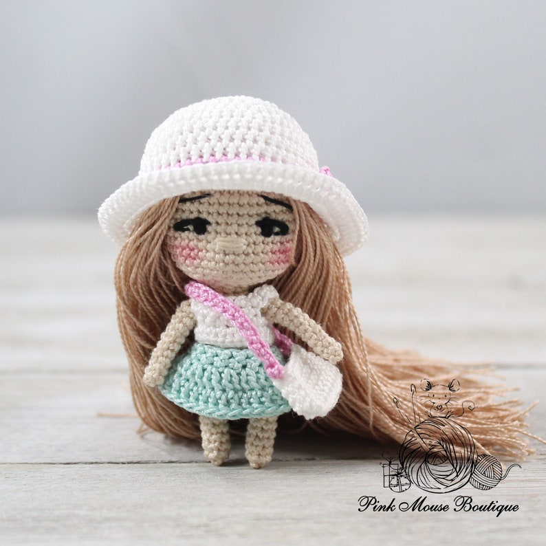 AMIGURUMI PATTERN: Little Miss Sophie English Only US Terminology image 8