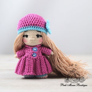 AMIGURUMI PATTERN: Little Miss Sophie English Only US Terminology image 10