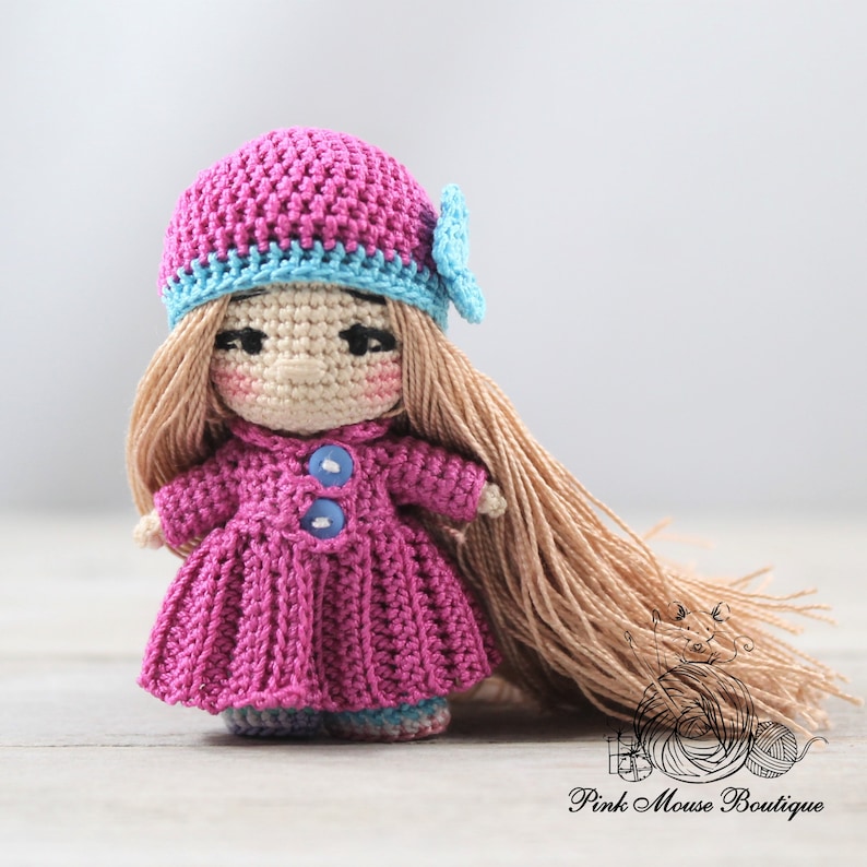 AMIGURUMI PATTERN: Little Miss Sophie English Only US Terminology image 10