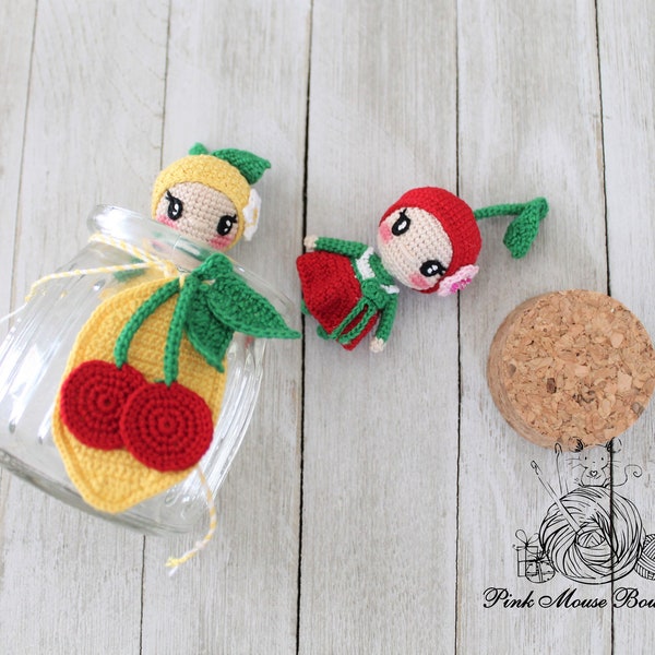 JAM BABIES SERIES: Lemon Cherry Marmalade (Crochet Pattern - English Only)