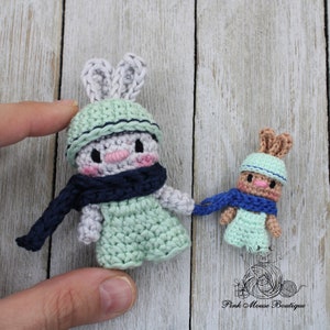 CROCHET PATTERN: Betsy Bunny and Her Carrot House English Only US Terminology image 9