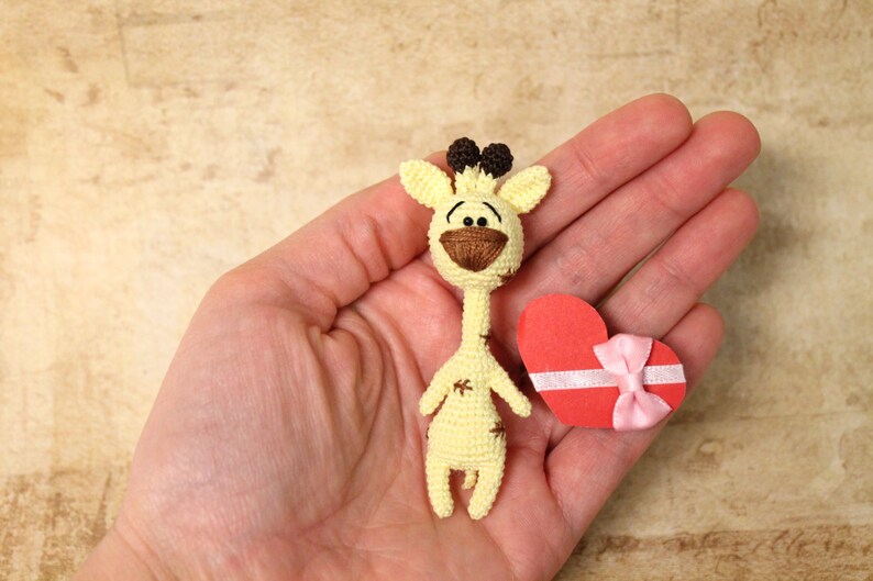 MOTIF : girafe amigurumi, animal au crochet, motif amigurumi (en anglais uniquement) image 5