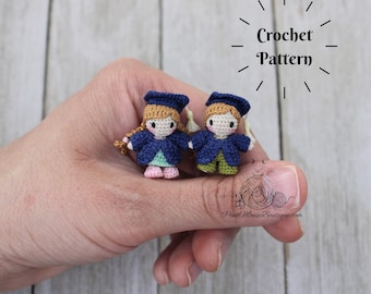 HAAKPATROON: Afstudeerpoppen (alleen Engels - Amerikaanse terminologie)