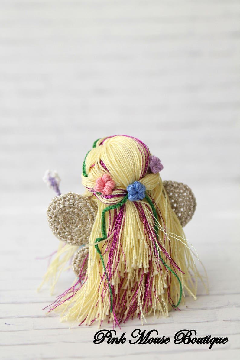 CROCHET PATTERN: Amigurumi Fairy, Crochet Fairy, Fairy Pattern, Crochet Pattern, Fairy Crochet Doll English Only image 8