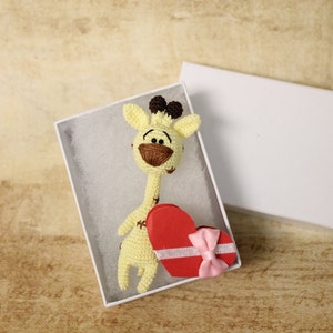 MOTIF : girafe amigurumi, animal au crochet, motif amigurumi (en anglais uniquement) image 3
