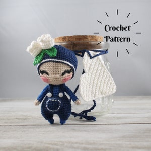 JAM BABIES SERIES: Blueberry Jelly Baby (Crochet Pattern - English Only)