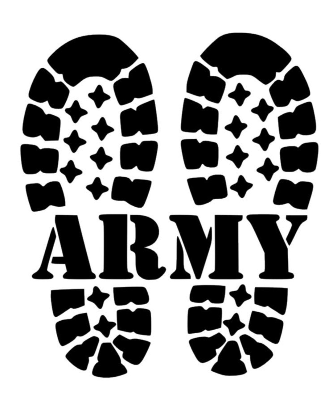 tie military boots