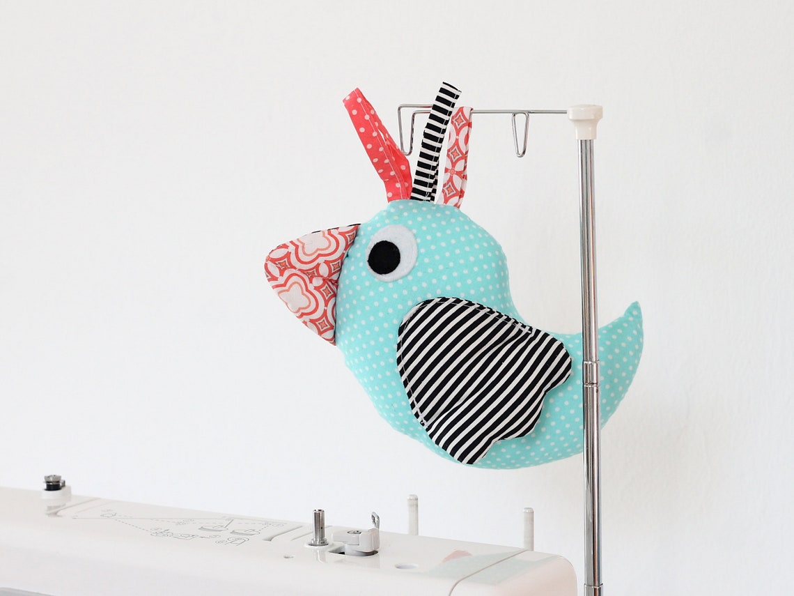 Bird Sewing Pattern PDF Stuffed Animal DIY Textile Baby Toy - Etsy