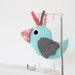 Bird Sewing Pattern PDF, Stuffed Animal, DIY Textile Baby Toy - Etsy