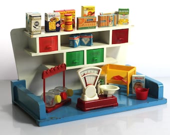 ミニチュアスーパーマーケット ミニマーク付きミニチュアスーパーマーケットおもちゃ [リトル