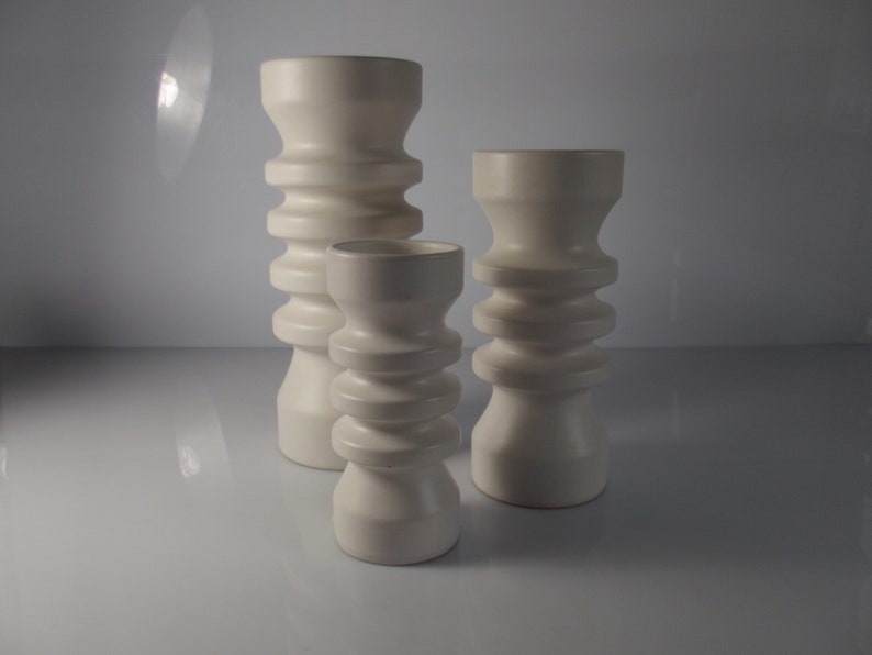 modernistic vase 1980s Flora Gouda Dutch design set ripple vases design Floris Meydam