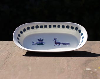 Ciotola vintage di metà secolo, Figgjo Flint - Norvegia, serie; menu, design; Hermann Bongard, design scandinavo, ciotola per snack