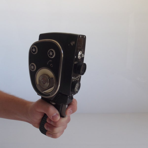 Quarz M movie camera, film camera, super 8 camera, Russian camera, USSR 1960s