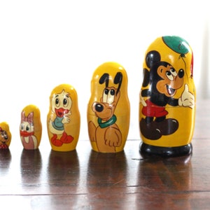 Matryoshka mickey - Etsy 日本