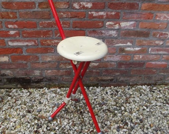 Ivan Loss voor Ulisse, design klapstoel, vouwstoel, kruk, Italy 1981