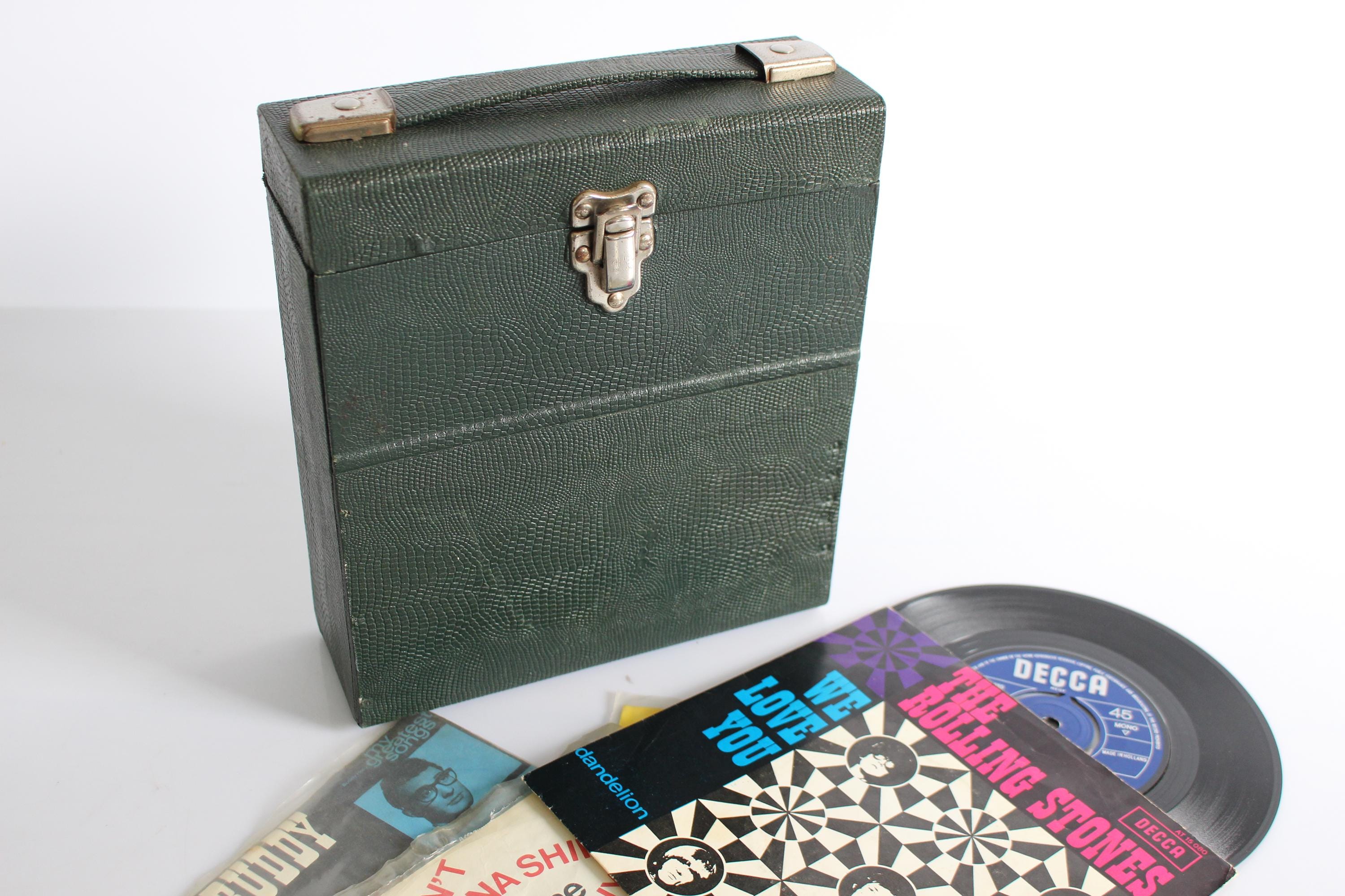 Record Case, Singles Case, 7 Inch Record Case, Record Storage, Vinyl ...