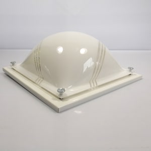 Dijkstra ceiling lamp, ceiling light, 1980s lamp, space age style lamp, Dijkstra Holland design lamp