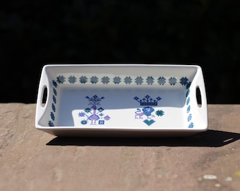 Ciotola vintage di metà secolo, Figgjo Flint - Norvegia, serie; menu, design; Hermann Bongard, design scandinavo, ciotola per snack, servizio